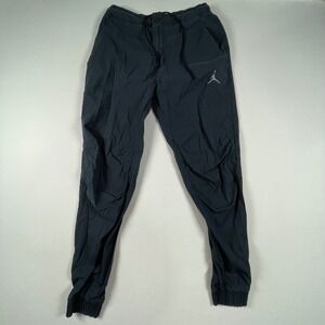 Nike Air Jordan 5 Jogger Pants Air Lightweight Training Gym Athletic Black Men M